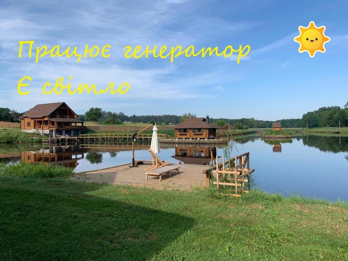 Guesthouse On The Lake With Bathhouse 70 Km From Kiev Makariv Exterior foto