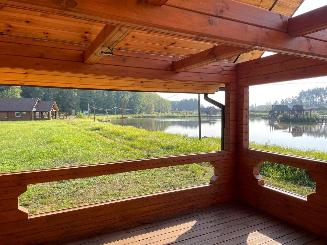 Guesthouse On The Lake With Bathhouse 70 Km From Kiev Makariv Exterior foto